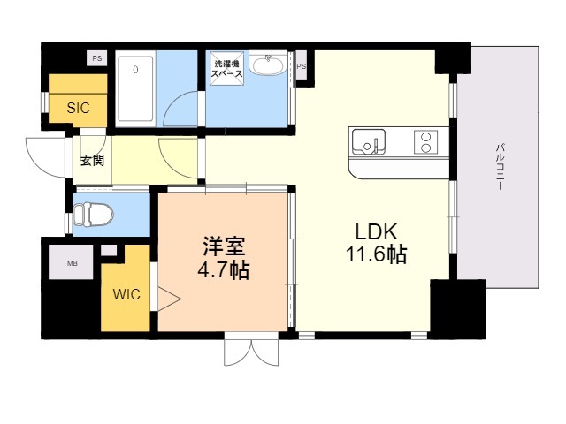 ロイヤルＬＩＮＥ周船寺の間取り