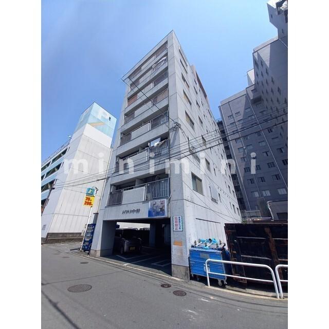 【熊本市中央区下通のマンションの建物外観】