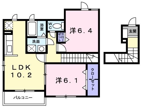 ライズアンドシャインIIの間取り