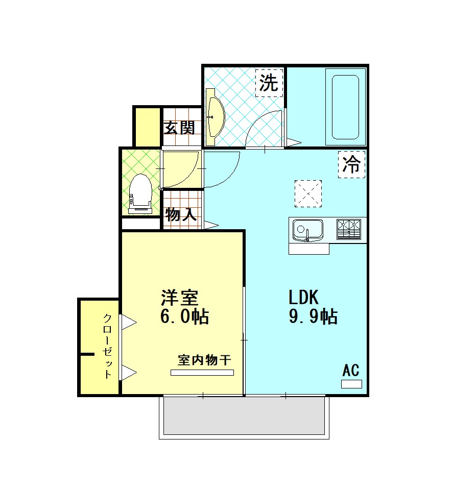 アルウェットの間取り