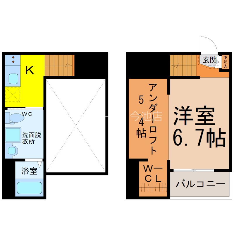 グレーシアの間取り