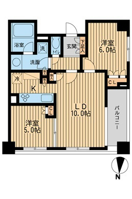 プロスペクト森下の間取り