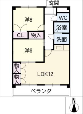 サン・フォーレの間取り