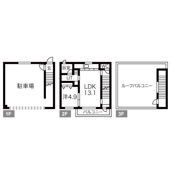 Veloce一社の間取り