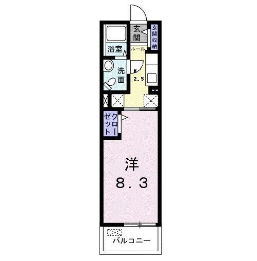 京都郡苅田町磯浜町のマンションの間取り