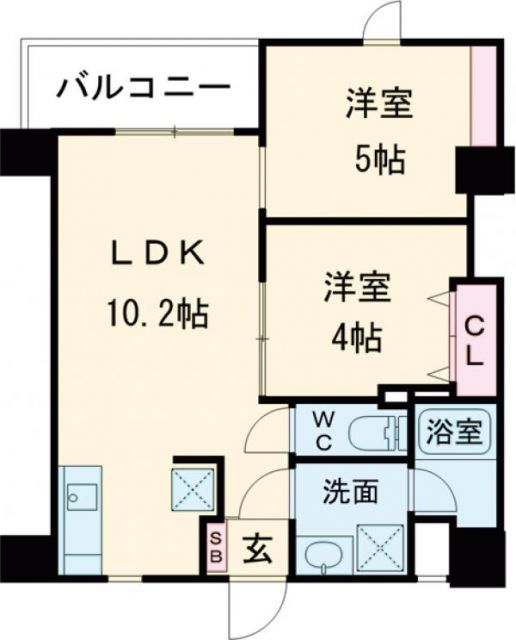 スカイテラスの間取り