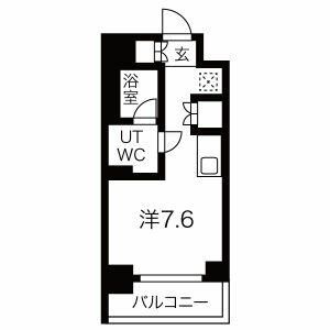 クラリッサ横浜アレッタの間取り