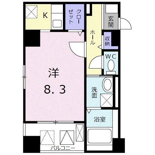 カンタベリー　ベルズの間取り