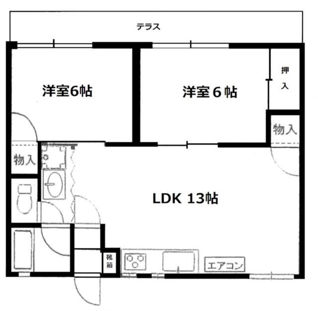 グリーンビューハウスの間取り