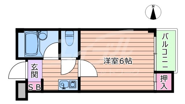 ヒカリハイツの間取り