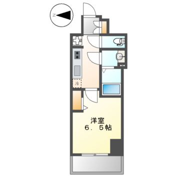 プレサンス大須観音ビザリアの間取り