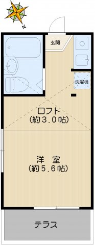 サンフラワー白山の間取り