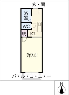 エバーグリーンの間取り