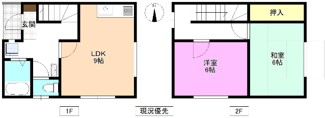 コーポニシザワの間取り