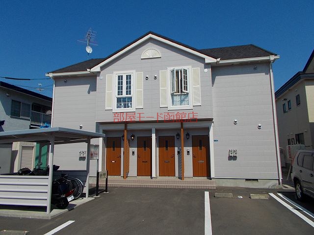 函館市川原町のアパートの建物外観