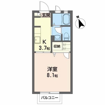 ＳＴＫ城北の間取り