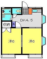 ベルゾーネ長谷川の間取り