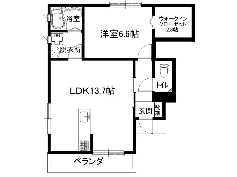 【ルネス吉岡４２号地の間取り】