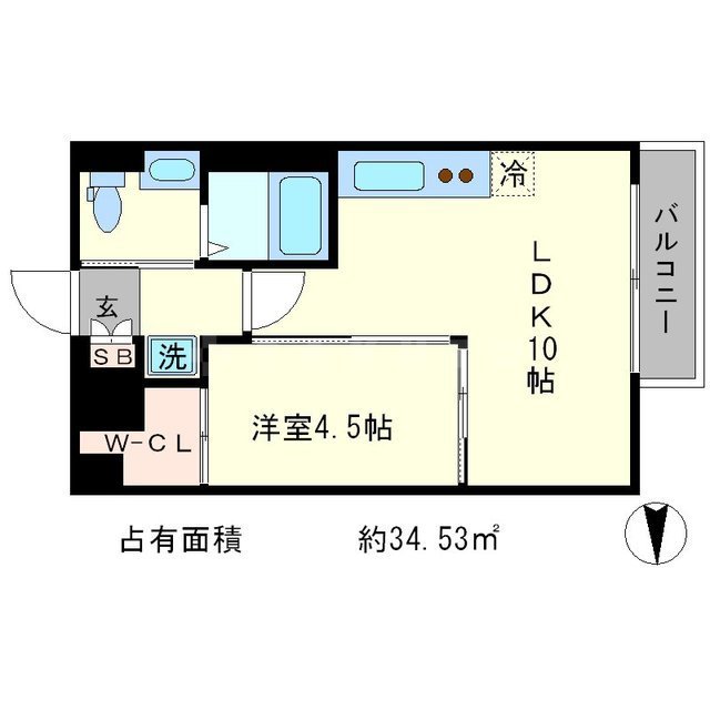 プラネシア神宮道の間取り