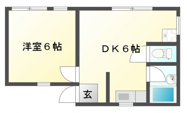 パティオ松が丘の間取り