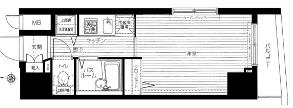 トーシンフェニックス武蔵関の間取り写真
