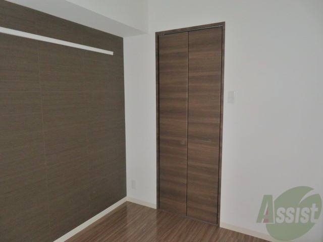 収納　クローゼットがありました。お洋服や荷物はここへ