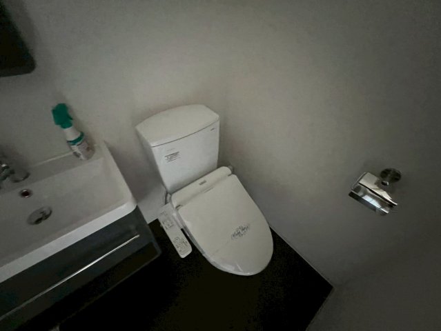 トイレ　ゆったりとした空間のトイレです