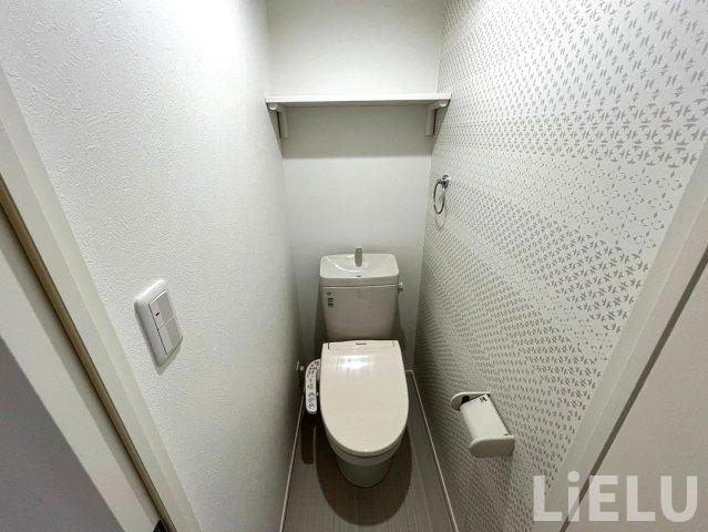 トイレ　同シリーズ物件のモデルルームになります※現況優先