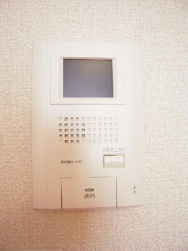 セキュリティ　モニター付きインターホン
