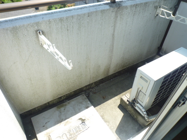 眺望　バルコニーがあるので、お洗濯物が干しやすくて便利です