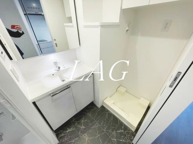 洗面設備　洗面台です。