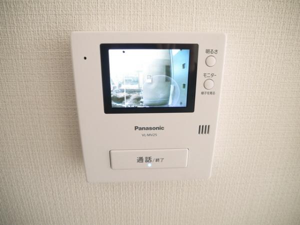 セキュリティ　モニター付きインターホン