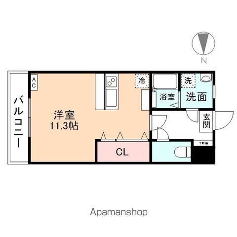 ラフィネ五福の間取り写真