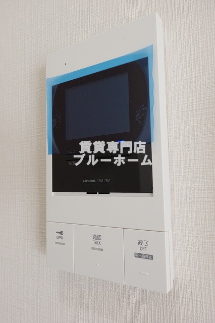 セキュリティ　モニター付きインターホン！