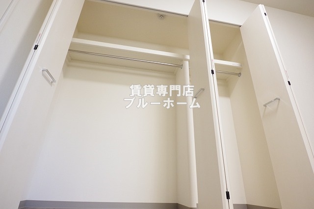 収納　クローゼット大きいです！
