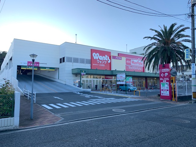 スーパー　マックスバリュ江波店（スーパー）まで1038m