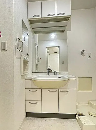 洗面設備　※別部屋の参考写真です。