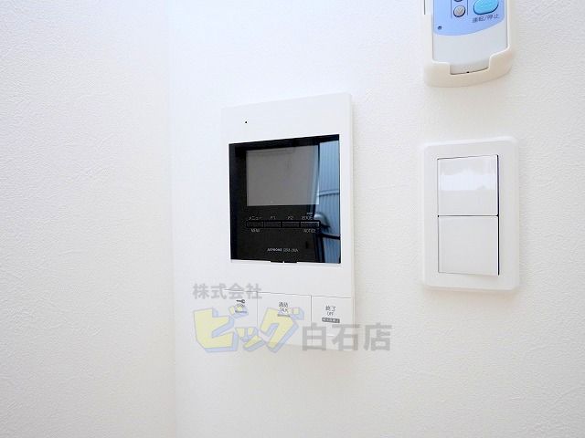 セキュリティ　モニター付きインターホン完備しています♪