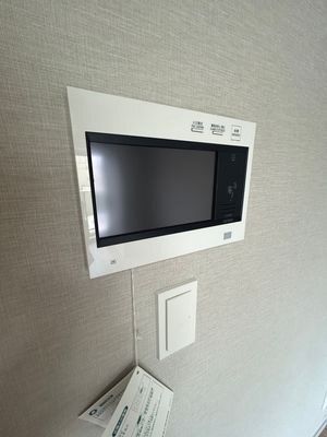 セキュリティ　☆モニター付きインターホン☆