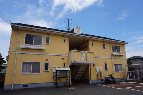 建物外観　福島の1LDKアパート♪