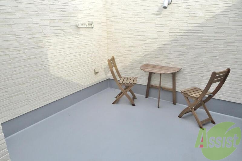 バルコニー　２階のお部屋のみ、専用のルーフバルコニーがございます。