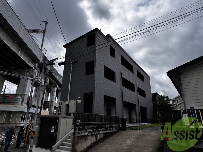 建物外観　仙台市若林区三百人町「キャピタル三百人町Ａ棟」