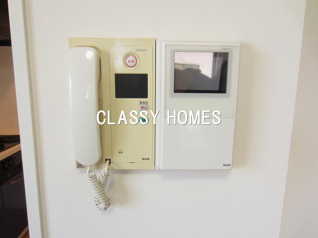 セキュリティ　2004年竣工エコロジー大井町レジデンス：モニターフォン