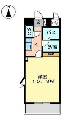 セントレア西深津の間取り