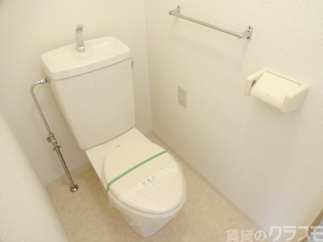 トイレ　ここもきれいです！