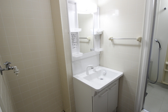 洗面設備　※他の号室の写真です。