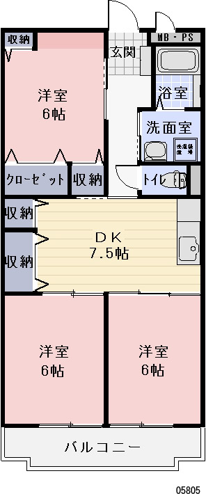 エクセレンスの間取り