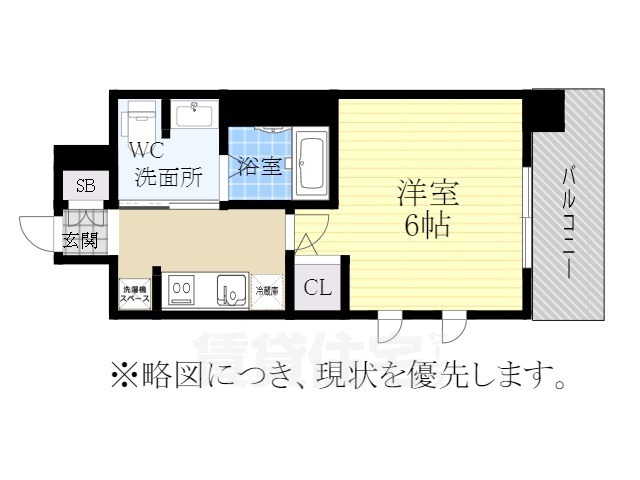 名古屋市瑞穂区堀田通のマンションの間取り