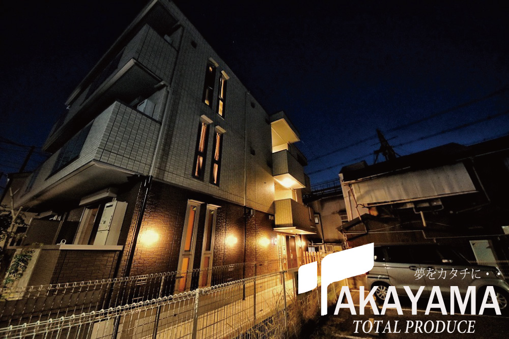 建物外観　ホームセキュリティー搭載＆オートロック付き★