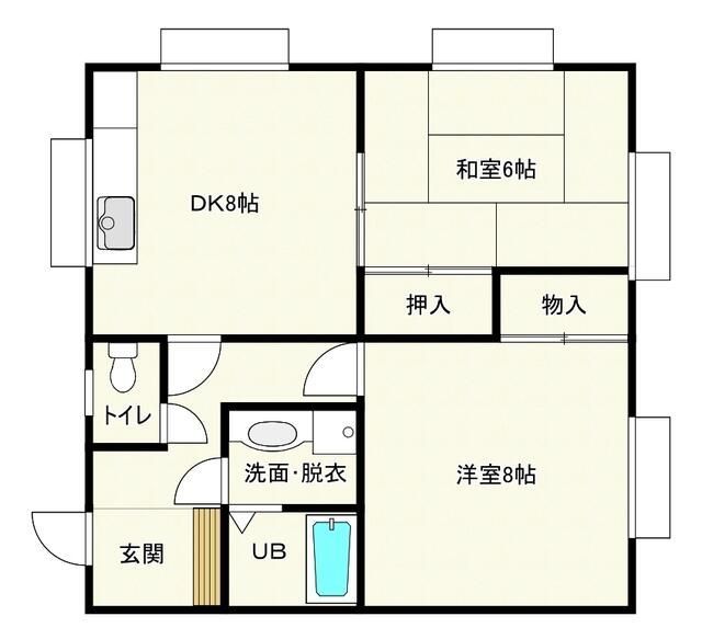 市ヶ尾森ビル弐番館の間取り